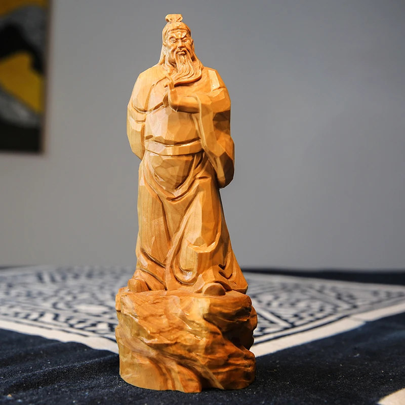 Boxwood 18cm Guan Gong Sculpture Feng Shui Three Kingdoms Wood Statue Collection Wealth God Guanyu Home Decor
Boxwood 18cm Guan Gong Sculpture Feng Shui Three Kingdoms Wood Statue Collection Wealth God Guanyu Home Decor