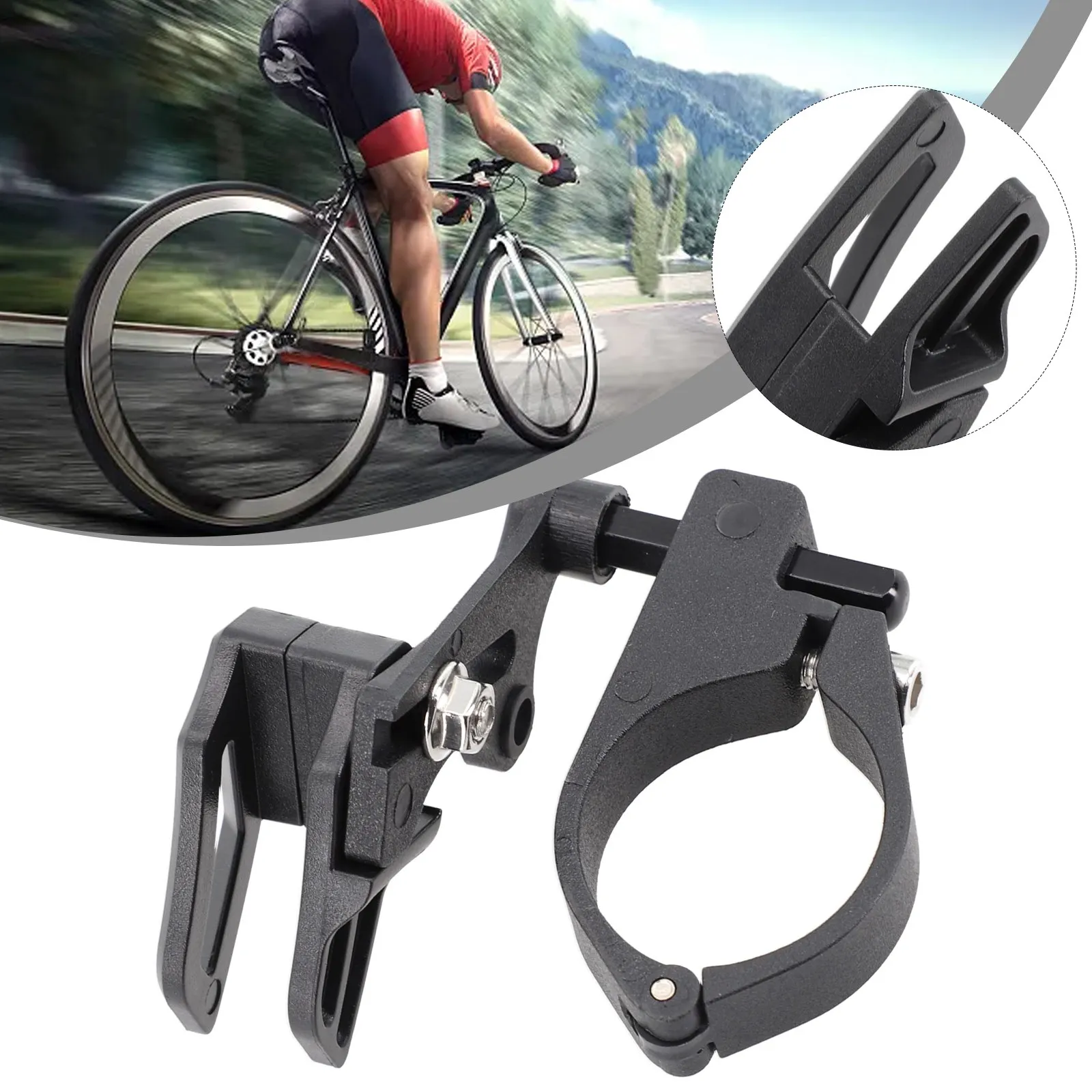 Frame Protect Chain Guide Protect Black Burr-free Lightweight 12*10*5cm Adjusted Burr Free Single Disc Sprocket
Frame Protect Chain Guide Protect Black Burr-free Lightweight 12*10*5cm Adjusted Burr Free Single Disc Sprocket