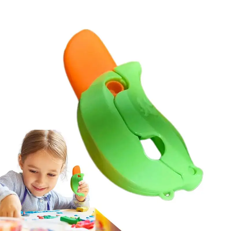 

Fidget Cutter Toy Gravity 3D Carrot Toy Portable 3D Cutter Sensory Cutter Toys For Anger Relief Kids Adults Travel