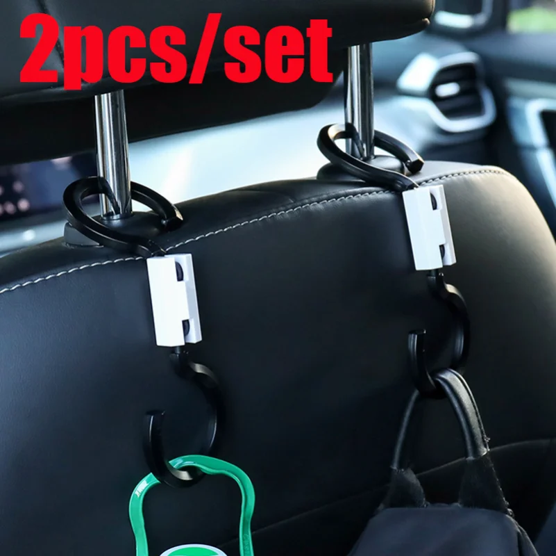 2pcs Car Seat Backrest Storage Hooks Multi-functional Adjustable Hooks Back Seat Detachable Storage Auto Finishing Accessories
2pcs Car Seat Backrest Storage Hooks Multi-functional Adjustable Hooks Back Seat Detachable Storage Auto Finishing Accessories