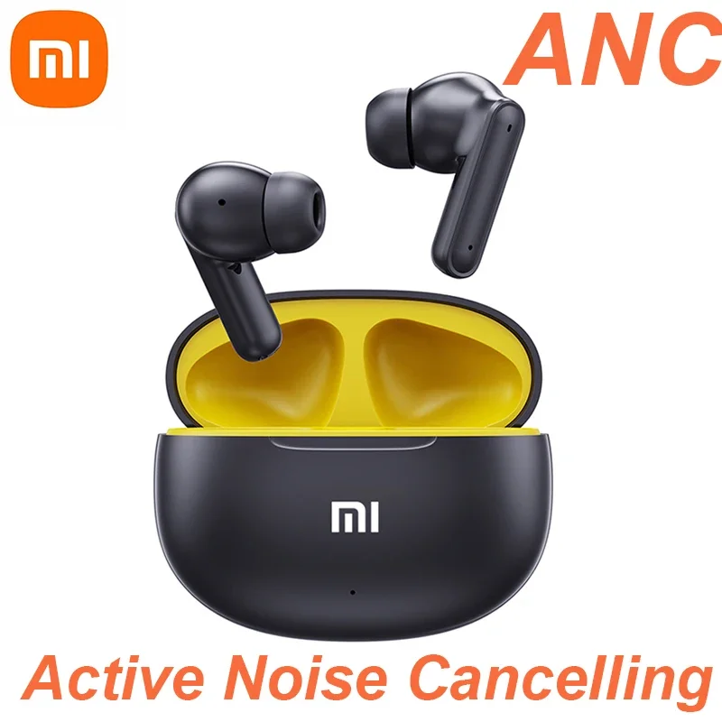 

XIAOMI ANC Bluetooth 5.3 Earphones Active Noise Cancelling T80s Wireless In Ear Buds Original Headphones Built-in Microphone