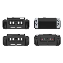 For NS Switch Oled Case TPU Cover Soft Rubber Protective Shell Case Can Store Game Card Protective Shell Black Red Blue
For NS Switch Oled Case TPU Cover Soft Rubber Protective Shell Case Can Store Game Card Protective Shell Black Red Blue