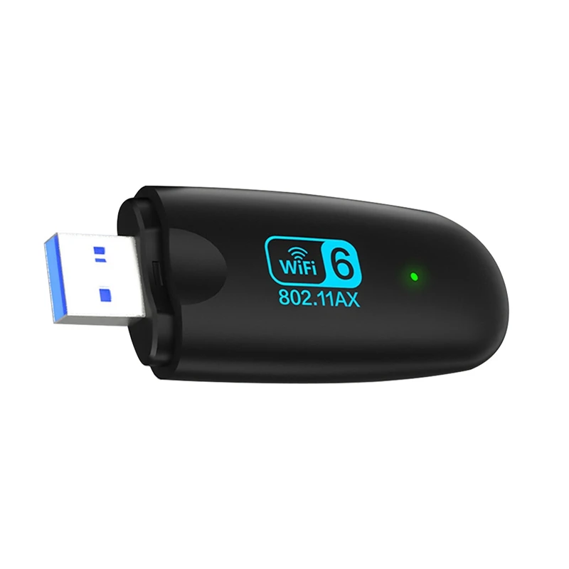 Wifi адаптер AX1800M USB3.0 Wifi6 2,4G/5 ГГц, Двухдиапазонная USB сетевая карта, беспроводная сетевая карта
Wifi адаптер AX1800M USB3.0 Wifi6 2,4G/5 ГГц, Двухдиапазонная USB сетевая карта, беспроводная сетевая карта