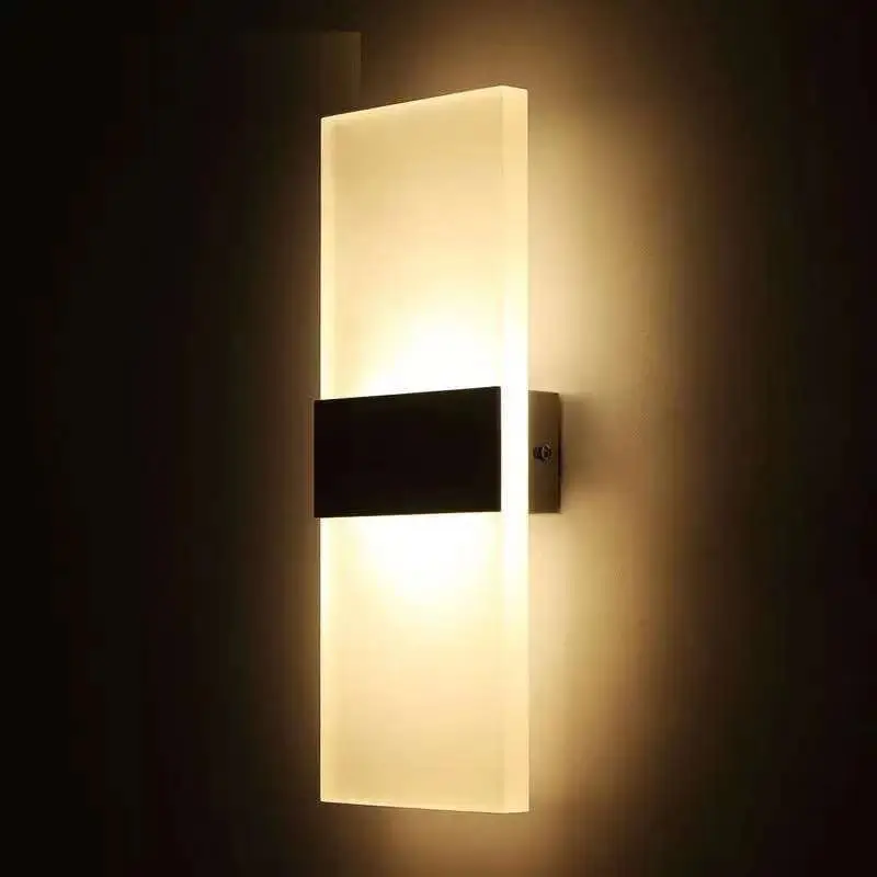 New LED Lights Indoor IP65 Wash Light 3W 6W 12W Up Down Lighting Modern Acrylic Wall Lamp For Bedroom Living Room
New LED Lights Indoor IP65 Wash Light 3W 6W 12W Up Down Lighting Modern Acrylic Wall Lamp For Bedroom Living Room