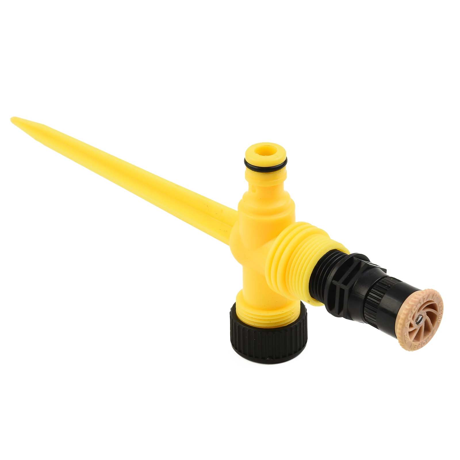 

1/2/4pcs Auto Irrigation System Single Nozzle Spray 360° Rotation ABS 3 Gears Adjustment For Lawn Irrigation Garden Watering