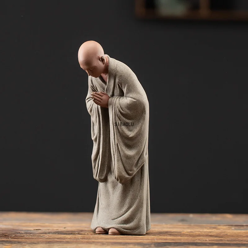 Zen Monk Buddha Ceramics Statues Yoga Decoration Home Decor Garden Figurelittle Novice Ornaments
Zen Monk Buddha Ceramics Statues Yoga Decoration Home Decor Garden Figurelittle Novice Ornaments