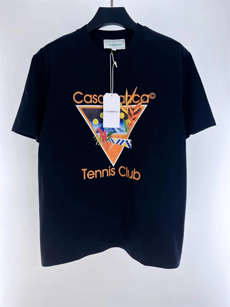 2023ss Top Casablanca Triangle Pyramid T Shirt Men Women Oversized Black White Tees
2023ss Top Casablanca Triangle Pyramid T Shirt Men Women Oversized Black White Tees