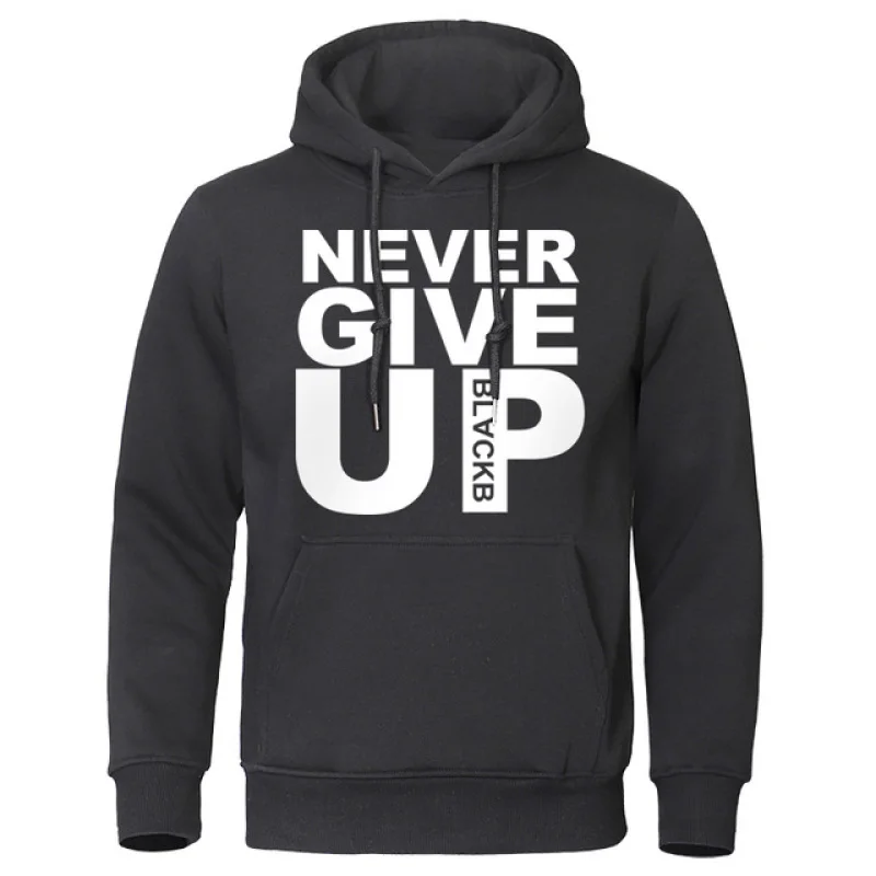 Never Give Up Print Hoodie Fashion Man's Autumn Hoodies Casual Male Long Sleeve Outdoors Fit Hoody Big Pocket Sportswear
Never Give Up Print Hoodie Fashion Man's Autumn Hoodies Casual Male Long Sleeve Outdoors Fit Hoody Big Pocket Sportswear