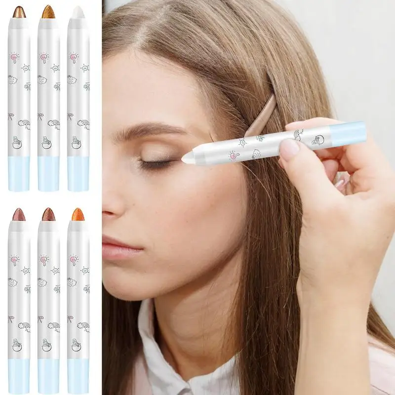 

Makeup Eyeshadow Stick Shimmer Long-Lasting Cream Highlighter Glitter Shimmer Eye Shadow Pen Eyeliner Stick Eyes Makeup Tools