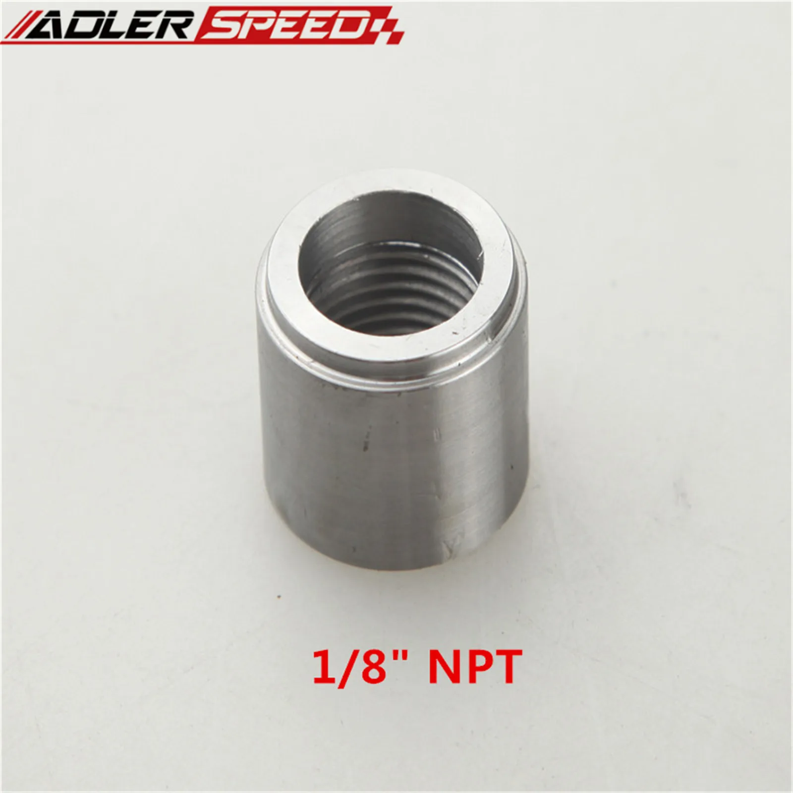 

1/8" NPT Female Steel Weld Bung Fitting Sensor Adapter Round