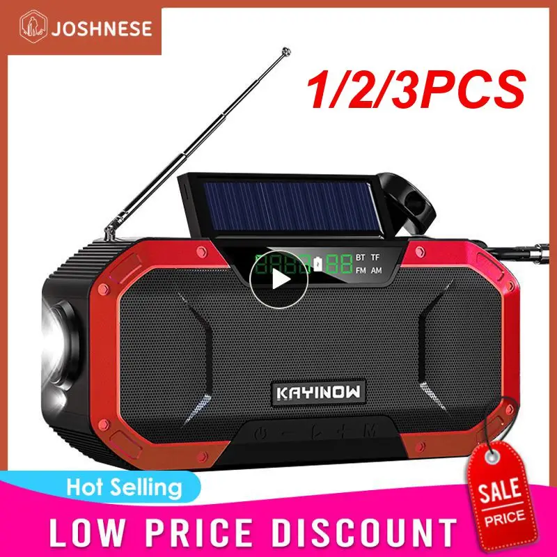 1/2/3PCS KAYINOW Portable Emergency Solar Hand Crank Radio 5000mAh Power Bank Cranker Flash Light Camping Radio Survival Kit
1/2/3PCS KAYINOW Portable Emergency Solar Hand Crank Radio 5000mAh Power Bank Cranker Flash Light Camping Radio Survival Kit