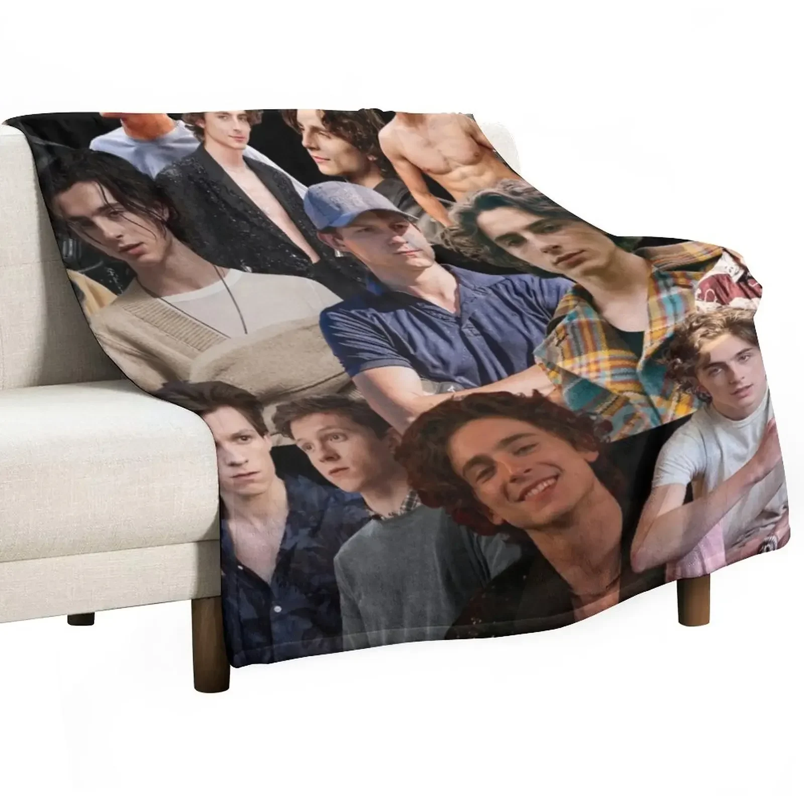 Timothee Chalamet and tom holland photo collage Throw Blanket Sofa Throw Soft Flannels Designers Blankets
Timothee Chalamet and tom holland photo collage Throw Blanket Sofa Throw Soft Flannels Designers Blankets