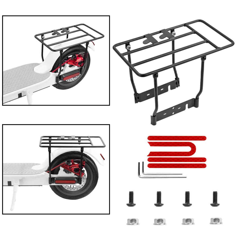 Folded Rear Rack Storage Shelf For Xiaomi M365 Pro PRO2 1S MI3 Electric Scooter Thicken Steel Luggage Carrier Cargo Stand Sets
Folded Rear Rack Storage Shelf For Xiaomi M365 Pro PRO2 1S MI3 Electric Scooter Thicken Steel Luggage Carrier Cargo Stand Sets