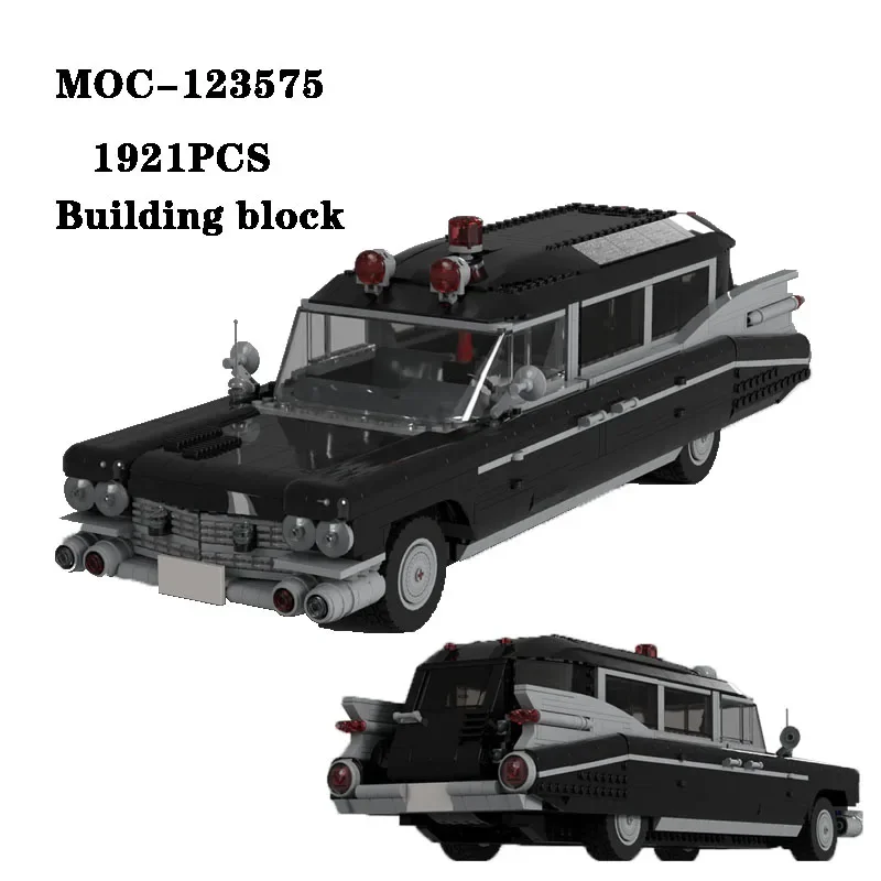 Building Block MOC-123575 Black Car Assembly Splice Building Block Model 1921 PCS Building Block Boys Christmas Custom Gift Toys
Building Block MOC-123575 Black Car Assembly Splice Building Block Model 1921 PCS Building Block Boys Christmas Custom Gift Toys
