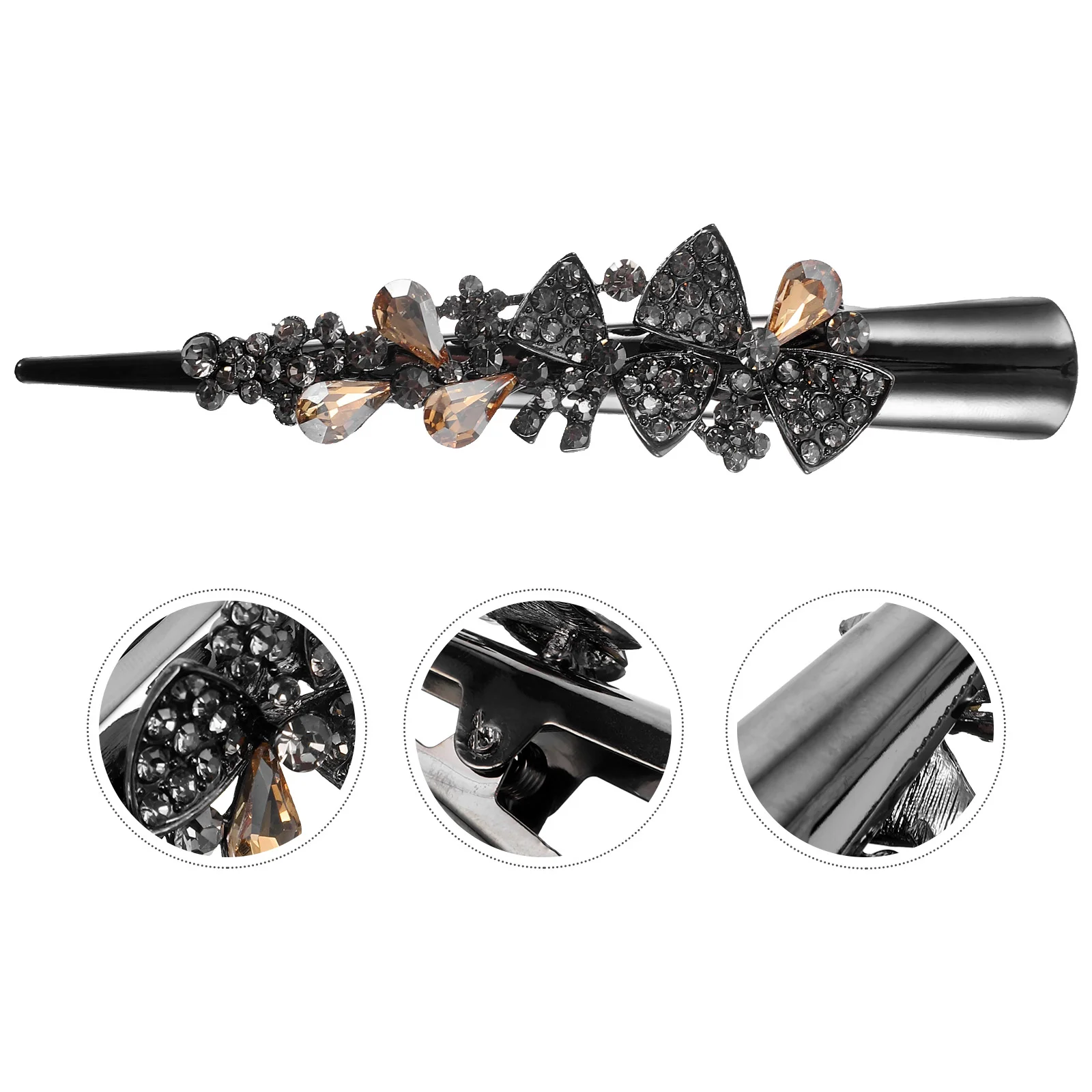 Hair Clip Women Hair Barrette Rhinestone Hairpin Birthday Hair Accessory for Teen Girls
Hair Clip Women Hair Barrette Rhinestone Hairpin Birthday Hair Accessory for Teen Girls