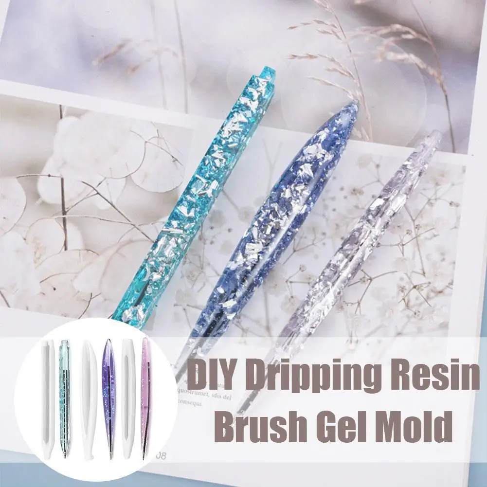 New Resin Mold Ballpoint Pen Casting Silicone Mould Crafts Making 5pc DIY Tools Jewelry Pen 1pc Refill Or Mold Q1M1
New Resin Mold Ballpoint Pen Casting Silicone Mould Crafts Making 5pc DIY Tools Jewelry Pen 1pc Refill Or Mold Q1M1
