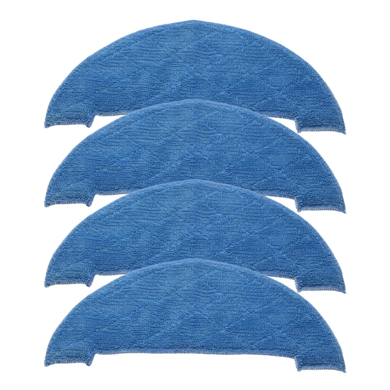 

4Pcs Replacement Parts For Ilife V8S X750 X785 V80 Robotic Vacuum Cleaner Mop Cloth