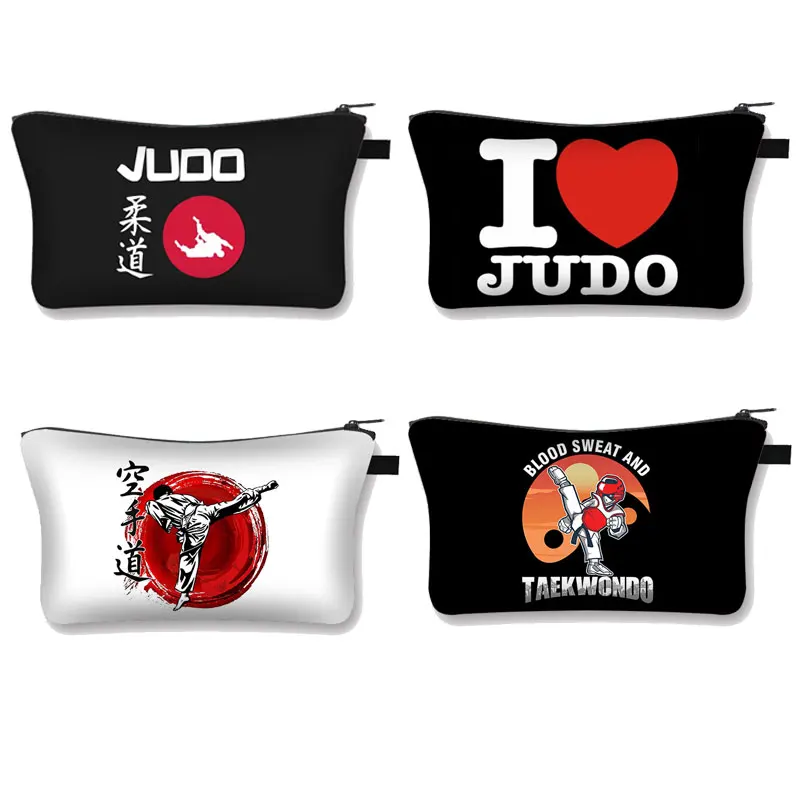 Cool Martial Taekwondo /I Love Judo / Printing Makeup Bags For Travel Women Cosmetic Bag Femme Neceser Make Up Bag Storage Bag
Cool Martial Taekwondo /I Love Judo / Printing Makeup Bags For Travel Women Cosmetic Bag Femme Neceser Make Up Bag Storage Bag