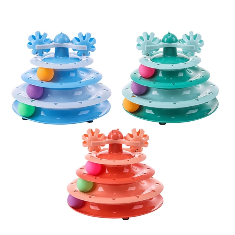 4 Levels Cats Tower Tracks Interactive Toy Intelligence Training Amusement Plate Tower Pet Products Tunnel Drop Shipping
4 Levels Cats Tower Tracks Interactive Toy Intelligence Training Amusement Plate Tower Pet Products Tunnel Drop Shipping