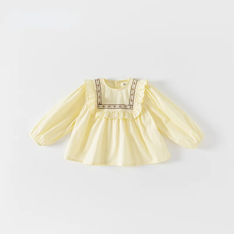 Blouses for Children Children's Shirt Girls Generous Collar Embroidery Blouse Shirts Shirt Children's Tops Muslin Shirt Korean
Blouses for Children Children's Shirt Girls Generous Collar Embroidery Blouse Shirts Shirt Children's Tops Muslin Shirt Korean