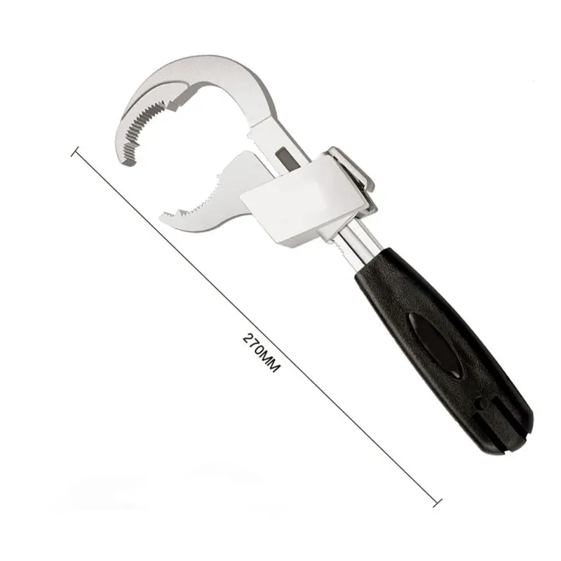 B50 Wrench Large Opening Multifunction Faucet Bubbler Wrench Kitchen Bathroom Non Slip Removal Tool Spout Filter Loosener
B50 Wrench Large Opening Multifunction Faucet Bubbler Wrench Kitchen Bathroom Non Slip Removal Tool Spout Filter Loosener