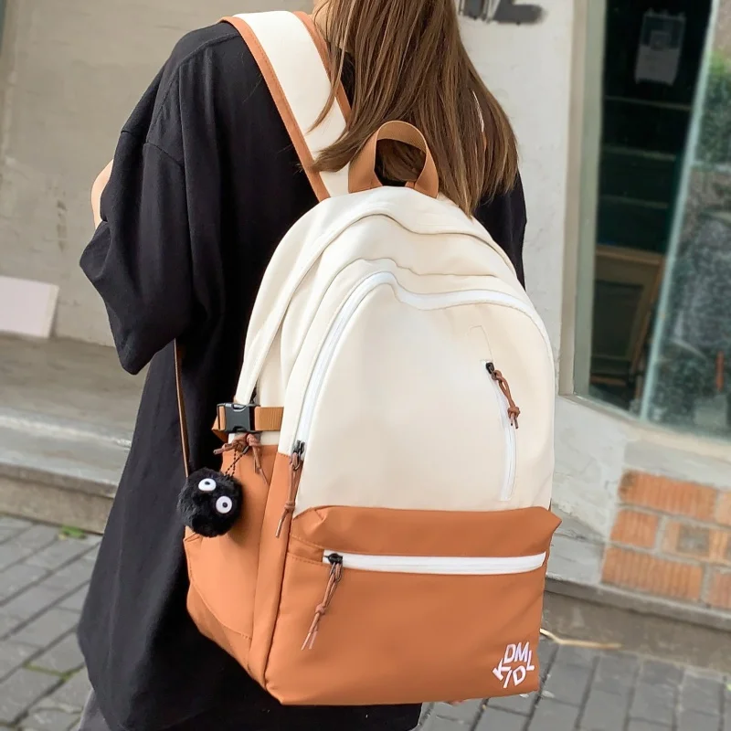 Female Teenager High Capacity Book Bag Girl Travel Laptop Student Backpack Ladies Nylon College Fashion Women Leisure School Bag
Female Teenager High Capacity Book Bag Girl Travel Laptop Student Backpack Ladies Nylon College Fashion Women Leisure School Bag