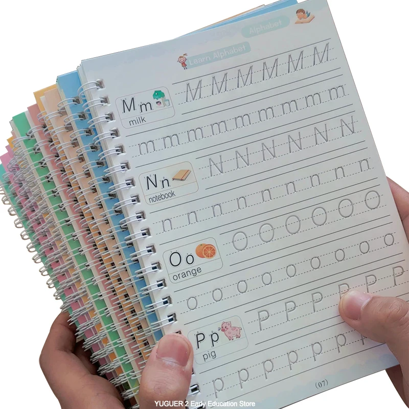 New Montessori Arabic Kid Reusable Groove Handwriting Writing Gifts 4 Sank Books Copybook Magic Calligraphy Children's Notebook
New Montessori Arabic Kid Reusable Groove Handwriting Writing Gifts 4 Sank Books Copybook Magic Calligraphy Children's Notebook