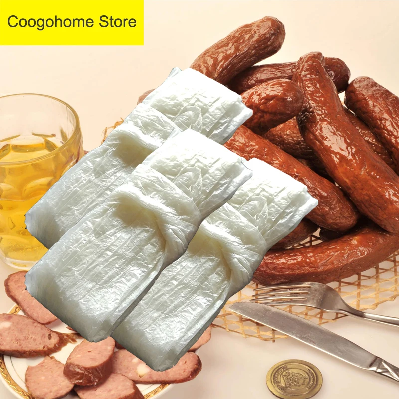 3Pc Sausage Caliber 38-40Mm Length 100Cm Hot Dog Casing Shell Cooking Homeuse Tool Sausage Packaging Tools Inedible Casings
3Pc Sausage Caliber 38-40Mm Length 100Cm Hot Dog Casing Shell Cooking Homeuse Tool Sausage Packaging Tools Inedible Casings