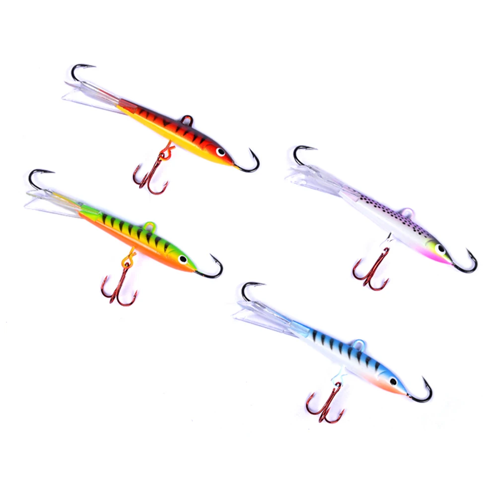 82mm 18g Ice Fishing Lure Winter Fishing Jig Metal Hard Bait Winter Jigging VIB Artificial Fishing Tackle for Carp Pike Perch
82mm 18g Ice Fishing Lure Winter Fishing Jig Metal Hard Bait Winter Jigging VIB Artificial Fishing Tackle for Carp Pike Perch
