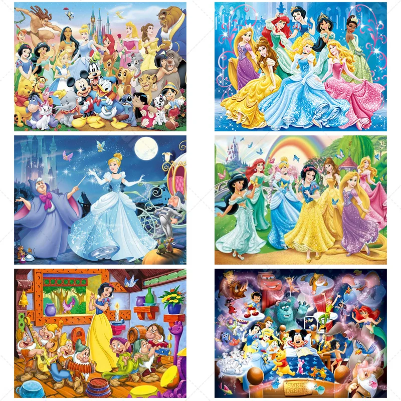 5D DIY Diamond Embroidery Kits Disney Cartoon Princess Full Square Round Diamond Painting Cross Stitch Kits Home Decoration
5D DIY Diamond Embroidery Kits Disney Cartoon Princess Full Square Round Diamond Painting Cross Stitch Kits Home Decoration