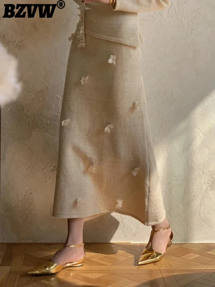 BZVW Women Korean Version Butterfly Knit Slim Fit Skirt High Waist Mid Length Temperament Skirts Spring Summer 2024 25C0012
BZVW Women Korean Version Butterfly Knit Slim Fit Skirt High Waist Mid Length Temperament Skirts Spring Summer 2024 25C0012
