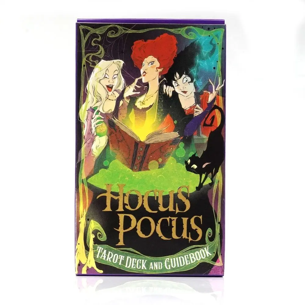 

Tarot Cards Hocus Pocus Tarot Deck for Beginners Family Party Board Game Oracle Cards Party Astrology Divination Fate Cards