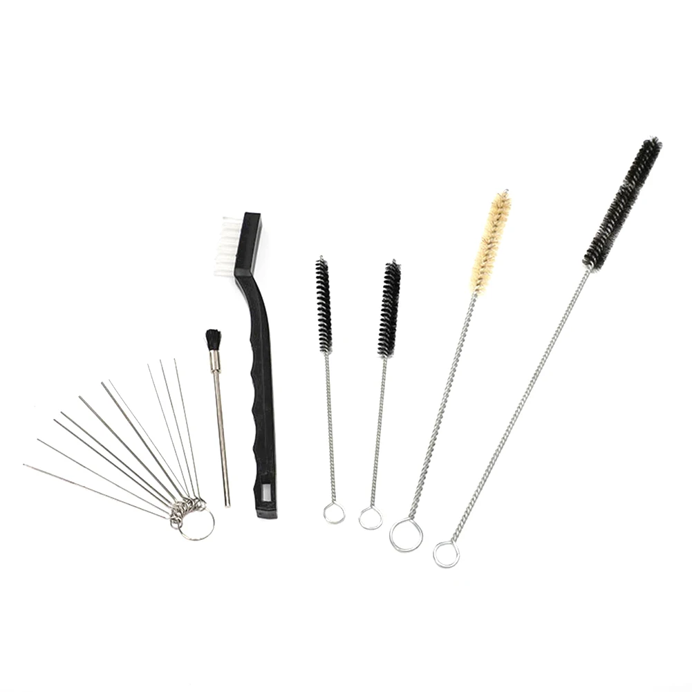21pcs/set Spray Gun Nozzle Cleaning Kit Airbrush Auto Parts Cleaning Brush Cleaning Needles Brushes Repair Tool
21pcs/set Spray Gun Nozzle Cleaning Kit Airbrush Auto Parts Cleaning Brush Cleaning Needles Brushes Repair Tool