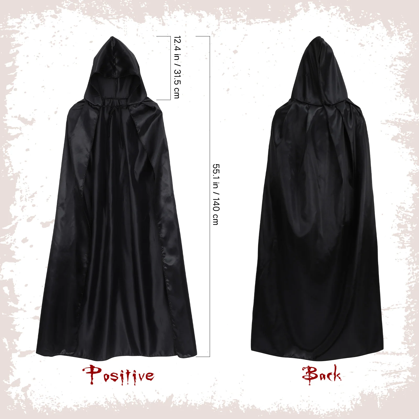 Halloween Party Cape Costume For Supplies Cosplay Cloak Hooded Vampire Suits Men
Halloween Party Cape Costume For Supplies Cosplay Cloak Hooded Vampire Suits Men