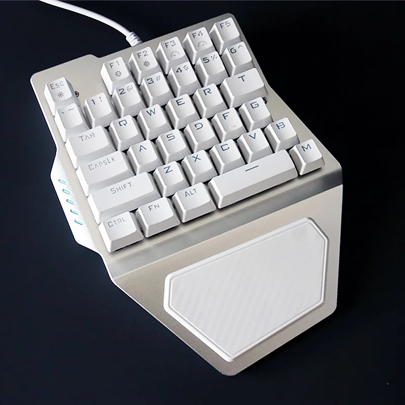 

V3 Single Handed Wired Mechanical Keyboard 36keys Bass Portable Compact Keyboard Esports Gaming Keyboard for Laptop Accessories