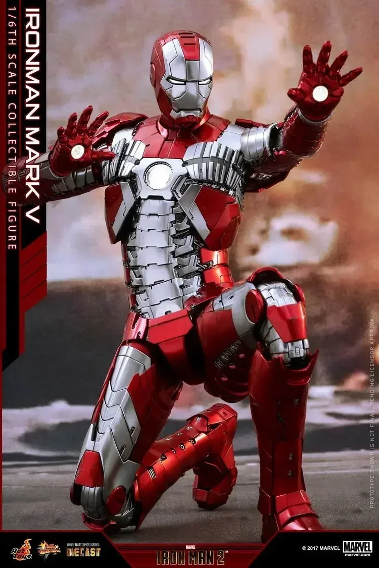 

Hot Toys Avengers Ht Mms400d18 Iron Man Tony Alloy Die Casting Mk5 Standard Edition Collection In Stock Model Ornament Toy Gi
