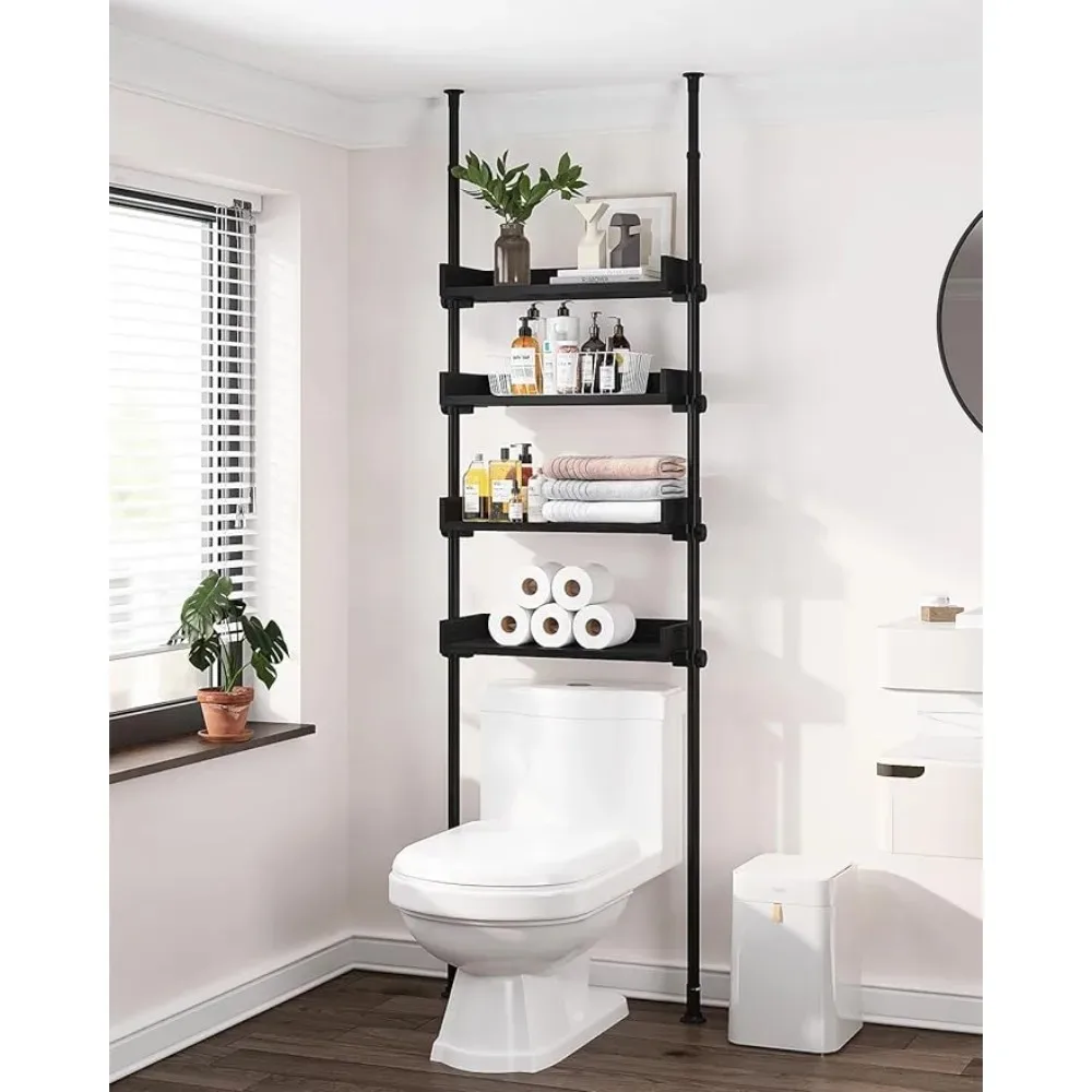 Vanity Bathroom Mirror Cabinet Storage 92 to 116 Inch Tall Shower Rack Fit Most Showers Over The Toilet Shelf Wc Furniture Black
Vanity Bathroom Mirror Cabinet Storage 92 to 116 Inch Tall Shower Rack Fit Most Showers Over The Toilet Shelf Wc Furniture Black