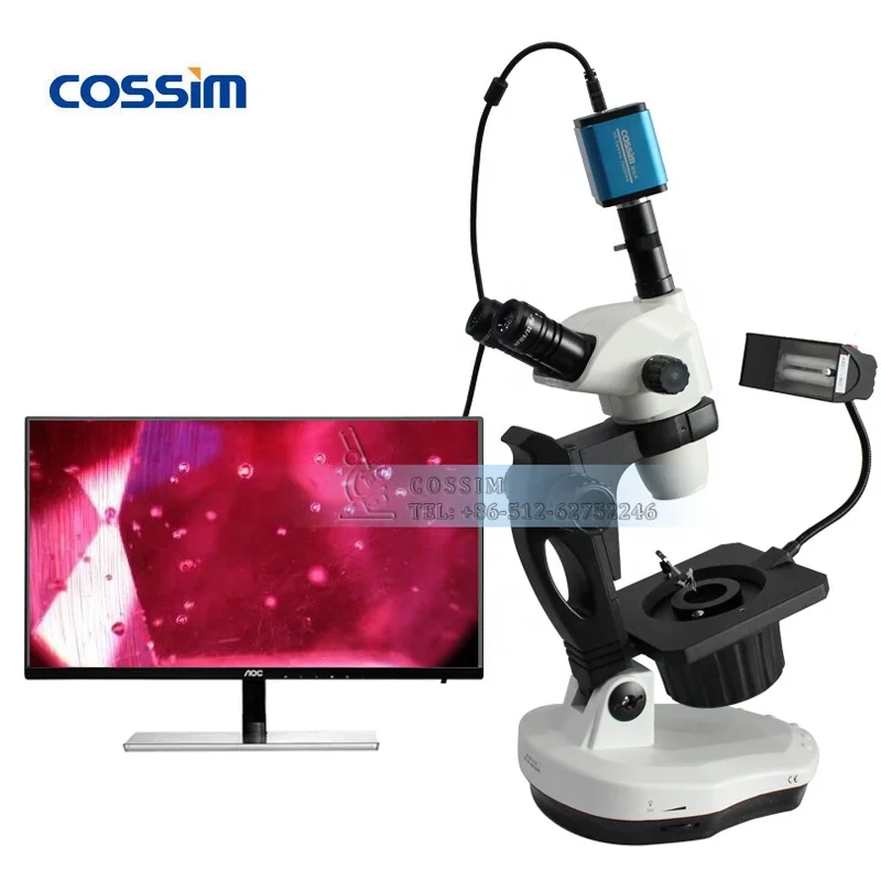 VGM650A Continuous Zoom Jewelry & Gemology Trinocular Gemological Microscope for Gem Identification
VGM650A Continuous Zoom Jewelry & Gemology Trinocular Gemological Microscope for Gem Identification