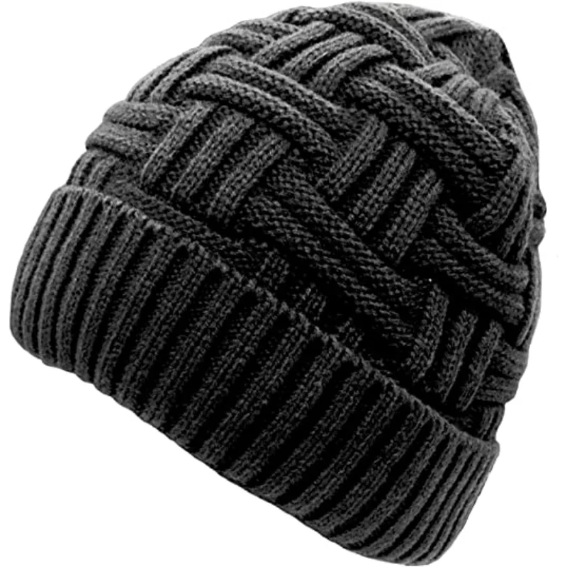 

Solid Color Knitted Beanies Hat Warm Windproof Stretchable Skullies Cap For Men Women Outdoor Travel Sports Skiing Stacking Hat