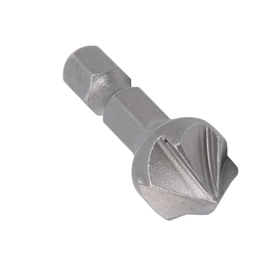 New 90 Degree Countersink Drill Chamfer Bit 1/4" Hex Shank Carpentry Woodworking Angle Point Bevel Cutting Cutter Remove Tools
New 90 Degree Countersink Drill Chamfer Bit 1/4" Hex Shank Carpentry Woodworking Angle Point Bevel Cutting Cutter Remove Tools