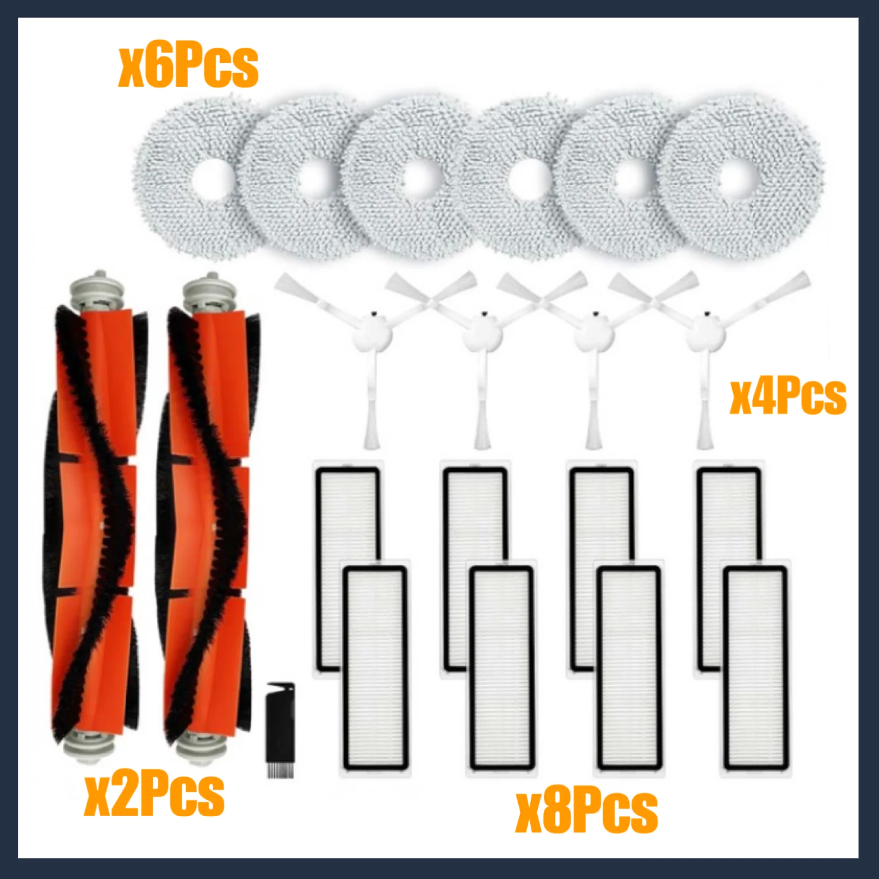 For Xiaomi Robot Vacuum S10+ / S10 Plus Spare Parts Accessories Main Side Brush Hepa Filter Mop Rag Cloth
For Xiaomi Robot Vacuum S10+ / S10 Plus Spare Parts Accessories Main Side Brush Hepa Filter Mop Rag Cloth
