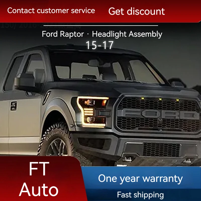 Автомобильные фары для 15-20 Ford Raptor F150, американская версия, фары в сборе, модифицированные фонари, дневные ходовые огни
Автомобильные фары для 15-20 Ford Raptor F150, американская версия, фары в сборе, модифицированные фонари, дневные ходовые огни