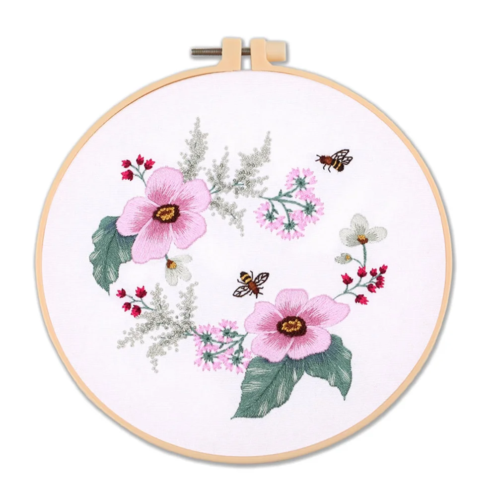 Easy to Operate with Colorful Patterns DIY Embroidery Kit Hoop Cross Stitch Kit Unlock Your Creativity with Loved Ones
Easy to Operate with Colorful Patterns DIY Embroidery Kit Hoop Cross Stitch Kit Unlock Your Creativity with Loved Ones