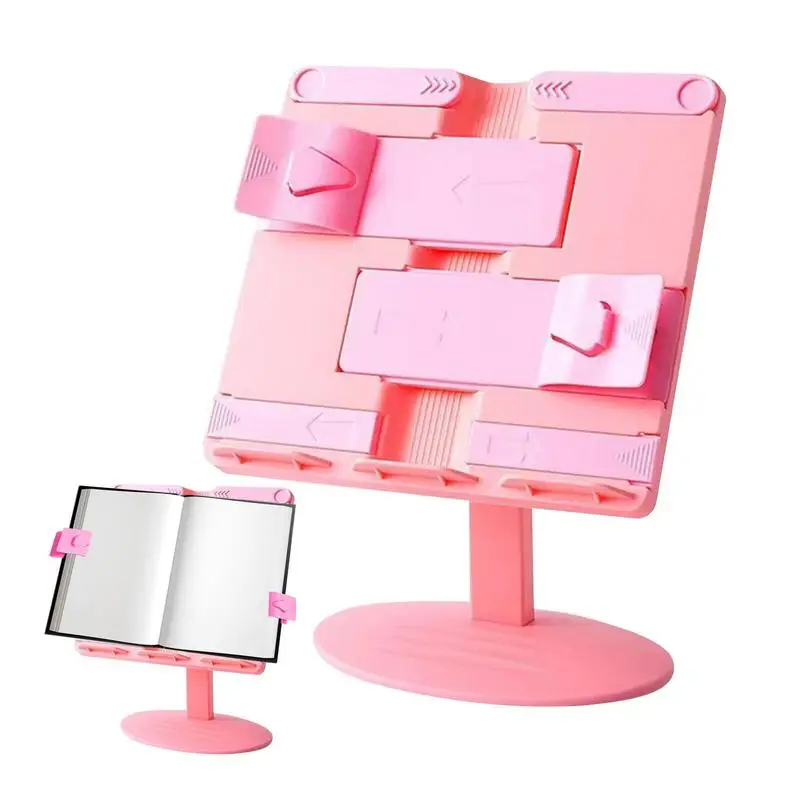 Desk Book Stand Adjustable Book Holder Tray With Paper Clip Adjustable Cookbook Documents Holder Portable Bookstand For Music
Desk Book Stand Adjustable Book Holder Tray With Paper Clip Adjustable Cookbook Documents Holder Portable Bookstand For Music