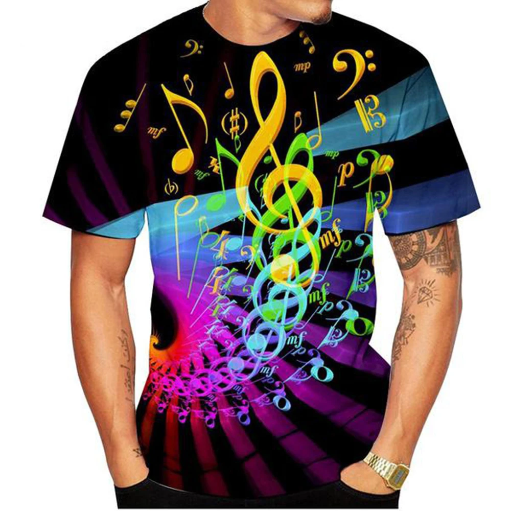 T Shirt for Men Music Note Graphic Shirts Trending Products Women T-shirts Streetwear Short Sleeve Tops Man Oversized T-shirt
T Shirt for Men Music Note Graphic Shirts Trending Products Women T-shirts Streetwear Short Sleeve Tops Man Oversized T-shirt