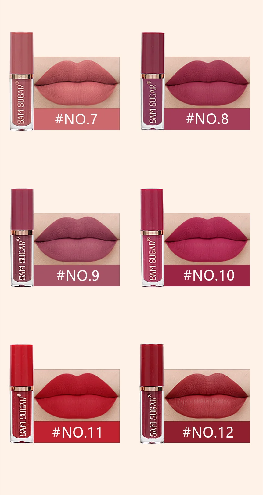 12 Color Book Multi Color Lip Color Set Matte Pearlescent Non stick Cup Non fading Lip Glaze Lipstick
12 Color Book Multi Color Lip Color Set Matte Pearlescent Non stick Cup Non fading Lip Glaze Lipstick