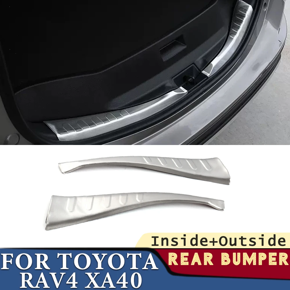 Trunk Bumper for Toyota RAV4 XA40 2013-2018 Car Accessories Stainless Rear Fender Protector Sill Pad Sticker Decoration
Trunk Bumper for Toyota RAV4 XA40 2013-2018 Car Accessories Stainless Rear Fender Protector Sill Pad Sticker Decoration