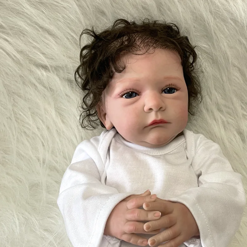 20 Inch 3D-Paint Skin Reborn Baby Doll Handmade High Quality Reborn Detailed Lifelike Hand-rooted Hair Doll Girls 19 Inch
20 Inch 3D-Paint Skin Reborn Baby Doll Handmade High Quality Reborn Detailed Lifelike Hand-rooted Hair Doll Girls 19 Inch
