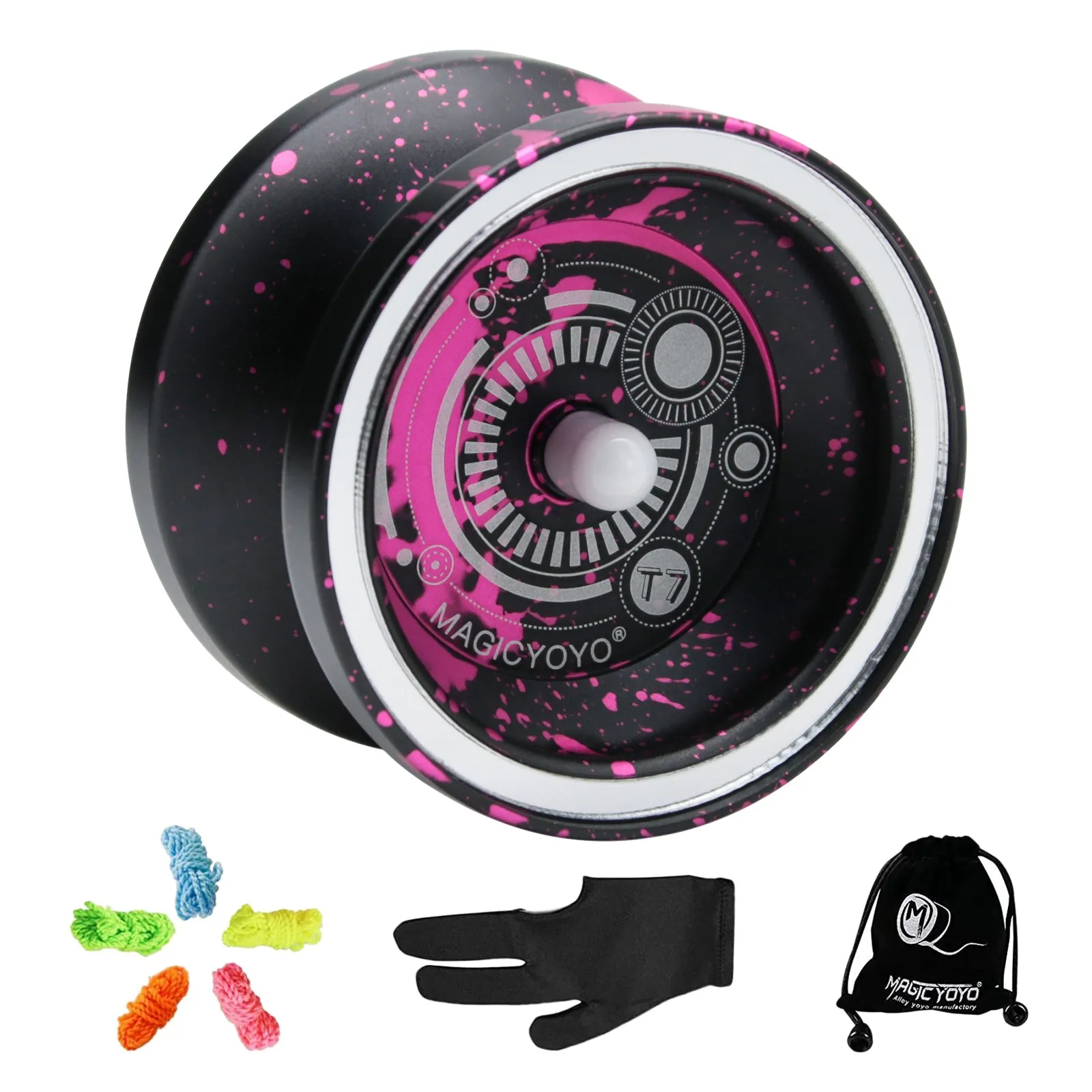 Йо-Йо MAGICYOYO T7 для детей, йо-йо для начинающих с узким подшипником, легко возвращается и практичные трюки
Йо-Йо MAGICYOYO T7 для детей, йо-йо для начинающих с узким подшипником, легко возвращается и практичные трюки