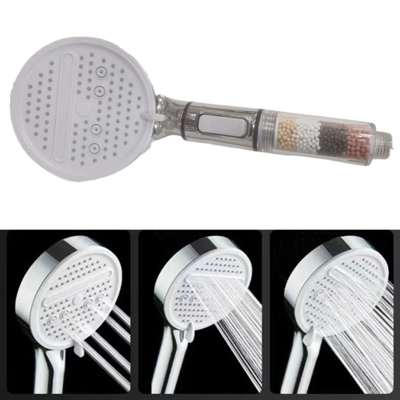 Handheld Shower Head High Pressure Showerhead with 5 Modes & Beads for Bathroom DropShipping
Handheld Shower Head High Pressure Showerhead with 5 Modes & Beads for Bathroom DropShipping